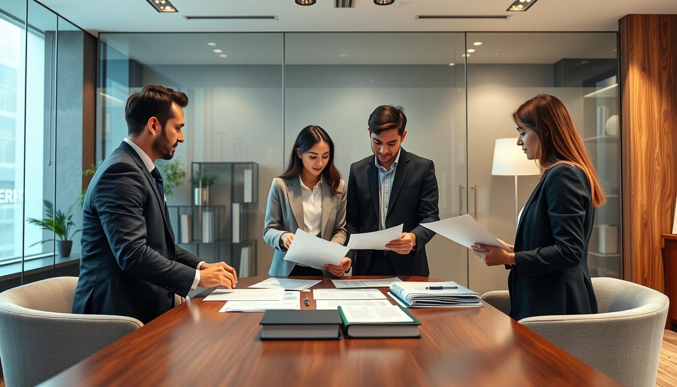 Family elder care planning discussion